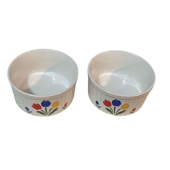 Vintage Mini Soufflé Dishes - Picture 3 of 6